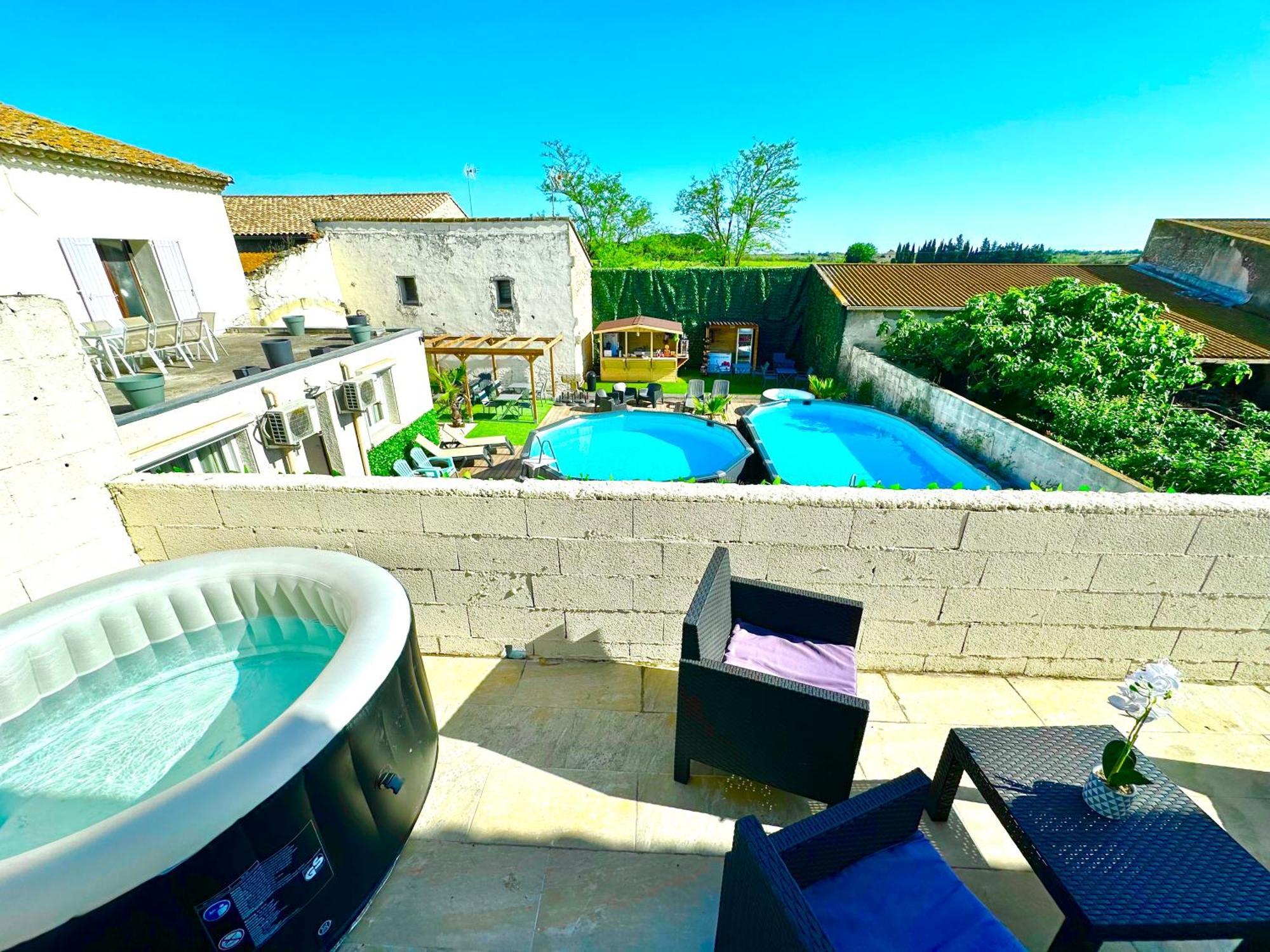 Les Appartements Du Mas - Emeraude Aigues-Mortes Dış mekan fotoğraf